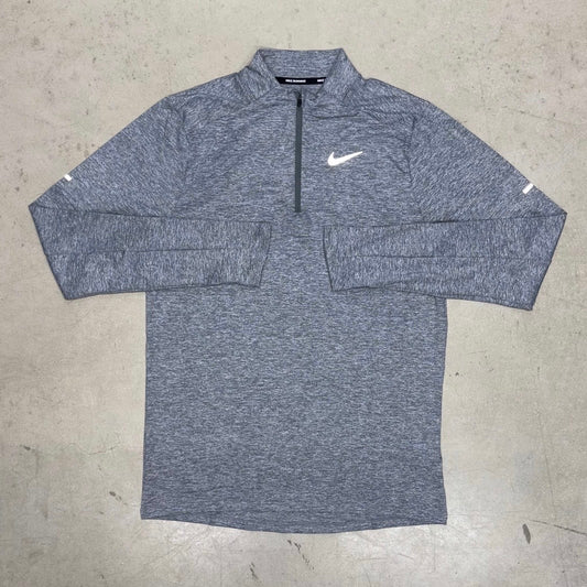 Nike Grey Stride Q-Zip