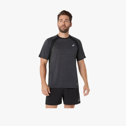 ASICS Black/Grey Road SS Tee